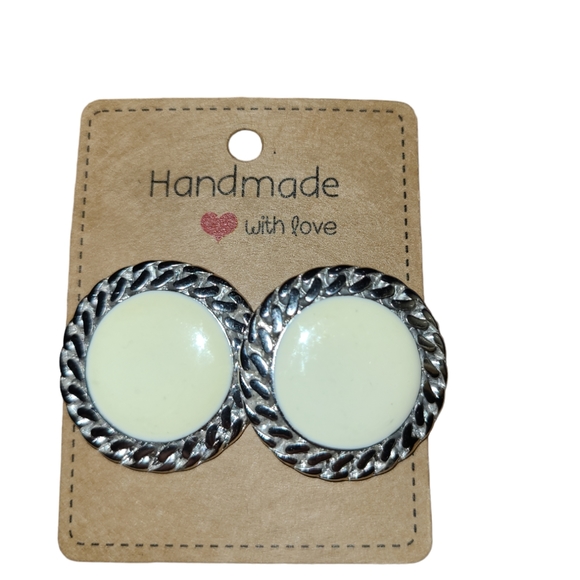 Regiftd.com Jewelry - Vintage Buttons From Clothing Made Into Earrings Lot 5